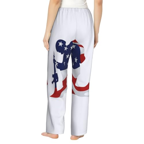 Pantalon de pyjama pour femme doux extensible avec poches amples - 3