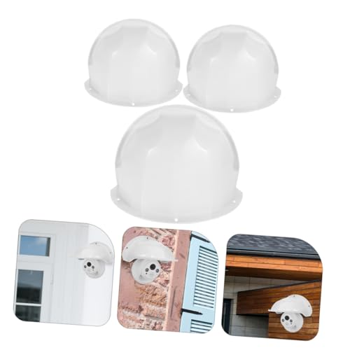Carcasa ABS para monitor de cámara exterior VILLCASE resistente a la lluvia pack de 3 unidades 3