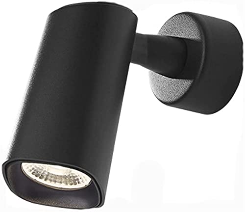Lámpara de Pared para Interior, Foco LED direccional Moderno, luz descendente con Ajuste de ángulo, Aplique de Lectura para mesita de Noche, Luces de Pared para Sala de Estar, Armario, Pasillo, d