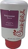 Chick-Fil-A Sauce 8 oz. Squeeze Bottle - resealable Container for Dipping, Drizzling, and Marinades (Polynesian)