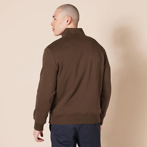Image of Amazon Essentials Men's Long-Sleeve Quarter-Zip Pullover Fleece Sweatshirt