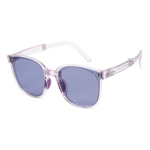 Cyxus Kids Trendy Folding Foldable Sunglasses Polarized UV400 Shades for Girls Boys4