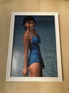 Amazon | kj 額装品 石川秀美 グラビア セクシー 水着 写真 A4サイズ額