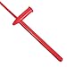 Imagen de KICHOUSE Veleta Roja de Plástico para Indicador de Viento en Kayaks y Barcos Pequeños