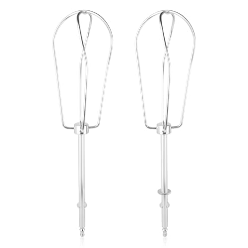 2-Pack Hand Mixer Beaters Attachments for CHM Series HM-50 HM-70 CHM-3 CHM-7PK Hand Mixer - Hand Mixer Replacement Beaters Compatible with Hand Mixer Parts# CHM-BTR