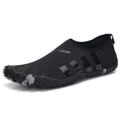Unisex Aqua Sportschuhe zum Hineinschlüpfen Schnell Trocknend Strandschuhe Leichte Wasserschuhe Modische Anti Rutsch Sneaker zum Angeln Bootfahren Surfen Tauchen Cover