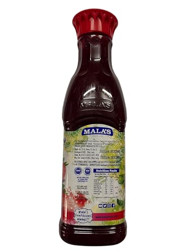 Image of MALAS Strawberry Crush Thick Liquid, 1000Ml, Pack of 1