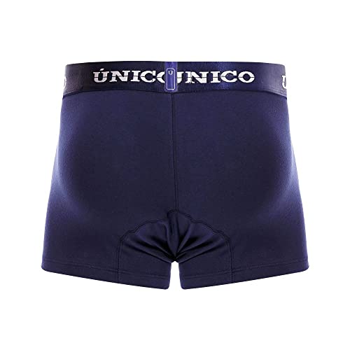 Mundo Unico Men Trunks | Microfiber (US, Alpha, X-Large, Regular, Regular, Dark Blue)3