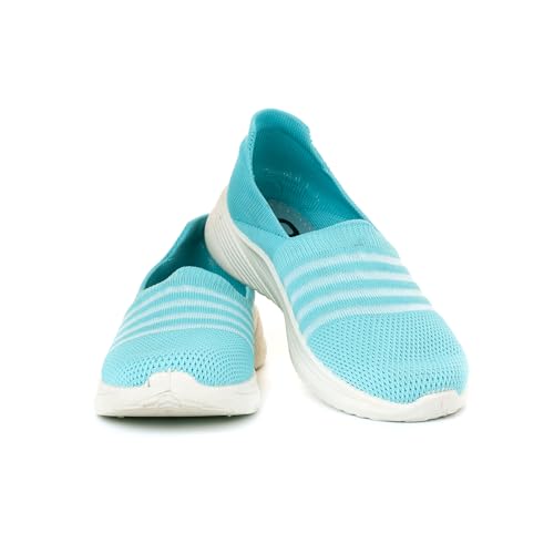 Image of Khadim's 6780146 Stylish Lightweight All-Day Comfort & Breathable Durable Fitness Slip-On Sports Shoes for Women