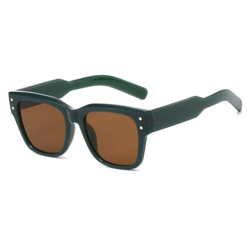 Lunettes de soleil rétro anti-UV de qualité supérieure avec monture robuste