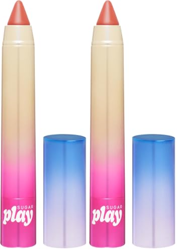 Image of SUGAR Cosmetics Play Smooth Operator Matte Lip Crayon | Long Wearing & Pigmented | Can Be Used On Your Eyes, Lips And Cheeks | 3.3Gm (01 MLBB) (Pack of 2)