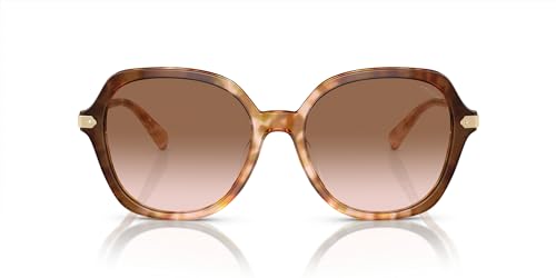 Coach Women's Hc8377u Universal Fit Round Sunglasses