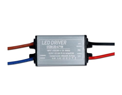 Pilote étanche LED 4-7W tension courant constant transformateur 85-265V