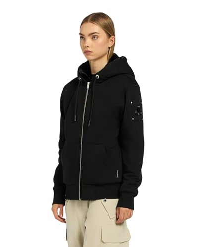 Moose Knuckles Unisex Classic Bunny Hoodie with Faux Fur Lining, Insulated Interior