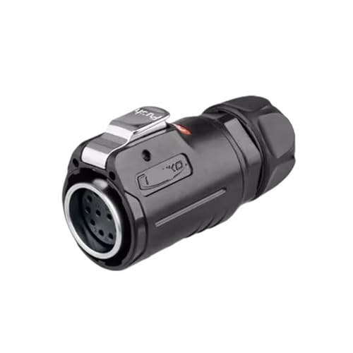 Connecteur d'alimentation circulaire 12 broches IP67 mâle femelle pour câble extérieur