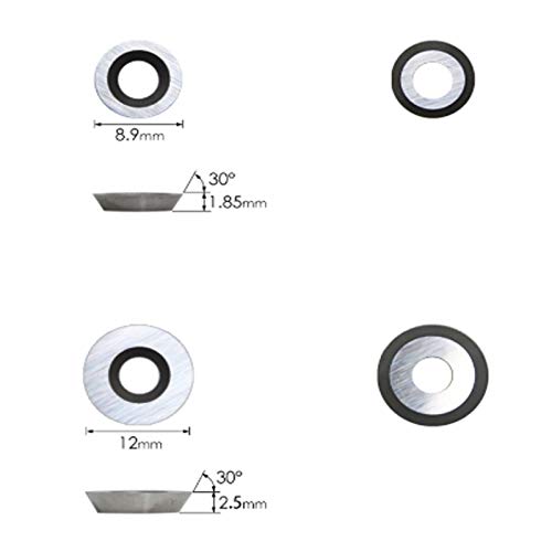 Juego 6 Puntas de Carburo para Torno de Madera miniatura 4