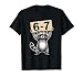67 Meme Funny Raccoon 6 7 Six Seven 6-7 T-Shirt