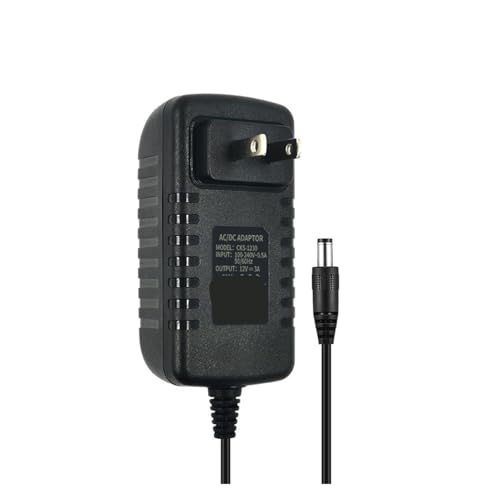 Adaptador de corriente de 12V 3A cargador de 36W transformador US 2
