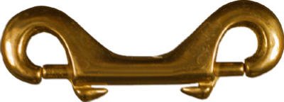 N223-222 3.44 in. Double Bolt Snap44; Solid Bronze