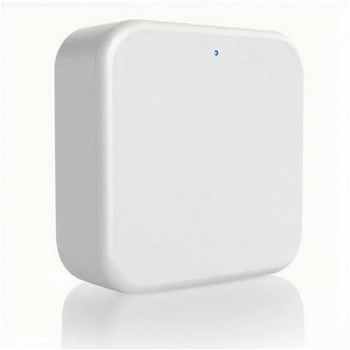 AceFox G2 Wi-Fi Gateway Bluetooth Gateway for TTLock Bluetooth Keyless Entry Electronic Door Lock Wi-Fi Bridge G2 Hub Remote Control Smart Fingerprint Lock Work with Alexa Voice Control White