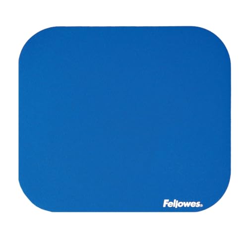 Fellowes, CRC 58021, Alfombrilla estándar para ratón, Color Azul