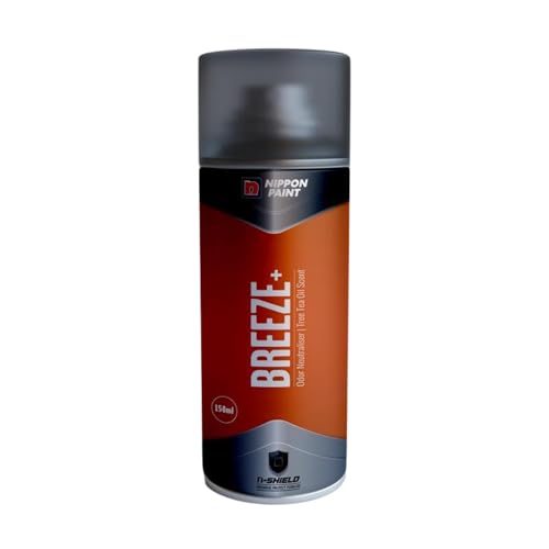 Image of Nippon Paint n-Shield Breeze+ One Time Use Car Air Freshener Spray 150ml | Automatic Cabin Odor Eliminator & AC Vent Freshener Vehicle Interior Deodorizer | Instant Odor Removal Long Lasting Freshness
