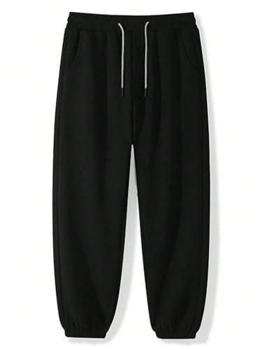 Image of dockstreet Mens Baggy fit Jogger /Sweatpants /Gym Gear, Trouser, Loose Home Relaxed Pants