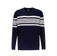 Navy Irregular Stripe