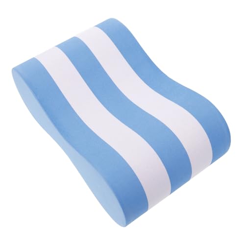 Ayuda de Entrenamiento Swim Pull Buoy y Flotador Azul-Blanco miniatura 1