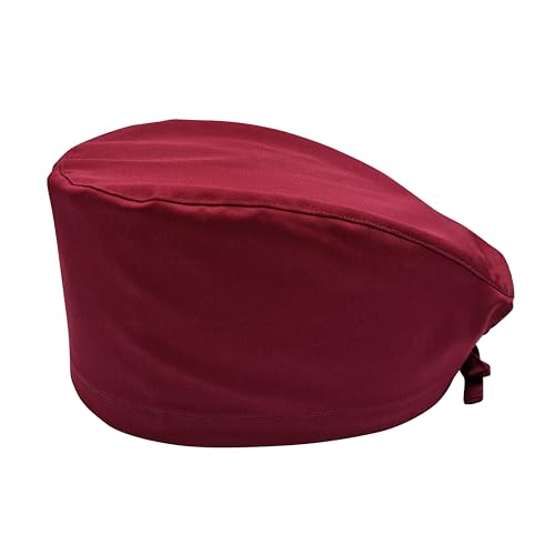 Image of Solid Working Cap Scrub Cap for Women and Men Unisex Surgical Cap Comfortable and Stylish Scrub Hat