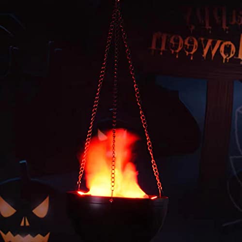 3D Fake Fire Light, Hanging Led Flame Light, Artificial Led Silk Flame Stage Effect Light Realistic Campfire Lamp Prop Flame Light For Halloween,Christmas,Festival, New Year, Party,Night Club Decor #TOP7