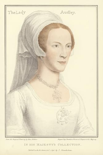 Affiche Impression d'art Elizabeth the Lady Audley Hans Holbein Tableau Toile 60x90