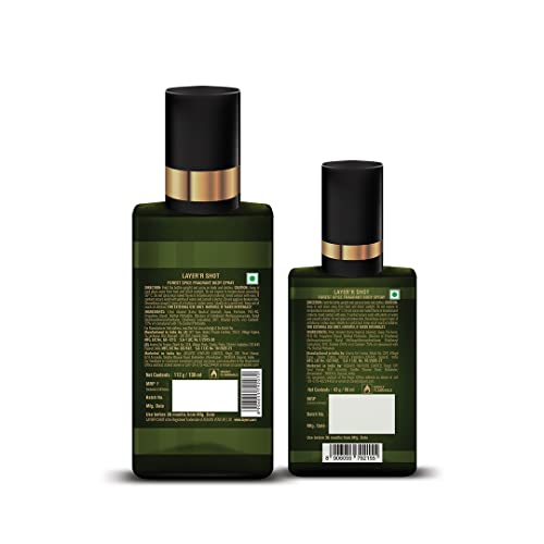 Image of Layer'r Shot Forest Spice | Long Lasting Body Spray |Combo Pack of 2 for Men | 130ml & 50ml