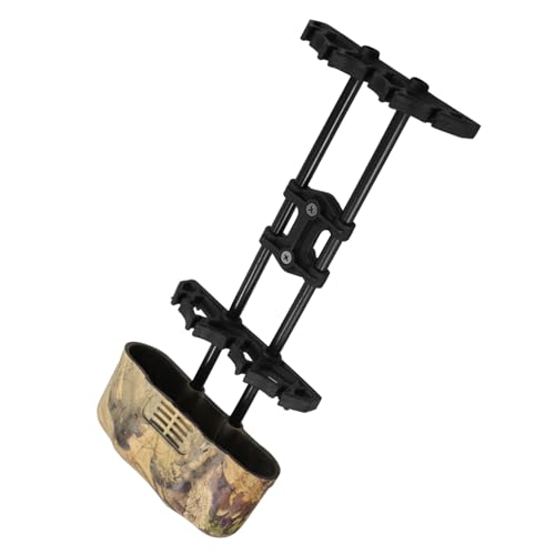 GOOHOCHY Portable Arrow Storage Box Quick Detach Feature Arrow Holder for Compound Bows for Outdoor Archery and Target Practice Camouflage Design and Wear-Resistant