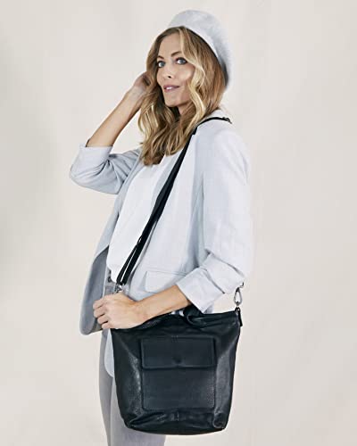 Bolso Tote de Cuero Auténtico para Mujer Latico miniatura 2
