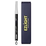 EZLight USB Lighter Rechargeable Long Electric Arc Flameless Lighters for Candles, Outdoor Windproof, Auto-Off, LED Battery Power Indicator, Black Marble