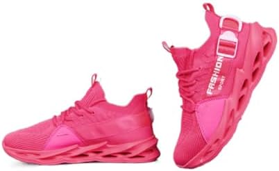 GSLMOLN Womens Trail Runing Shoes Casual Fashion Walking Shoes Lace Up Lightweight Soft Sole Comfortable Breathable Non Slip Outdoor Gym Athletic