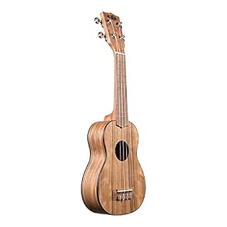 Kala KA-PWS Pacific Walnut – Ukulele soprano (+ housse) - Les Beatles, Paul McCartney, John Lennon, RIngo Starr, George Harrison