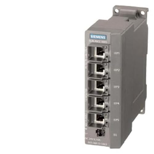 Scalance X005, Ie Entry Level Switch Unm Siemens 6Gk5005-0Ba10-1Aa3