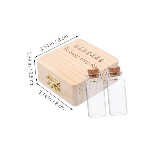 Yardwe 1Set First Haircut Keepsake Box for Boys Memory Storage for Hair Cord Durable Organizer for Newborn Memories Keepsake