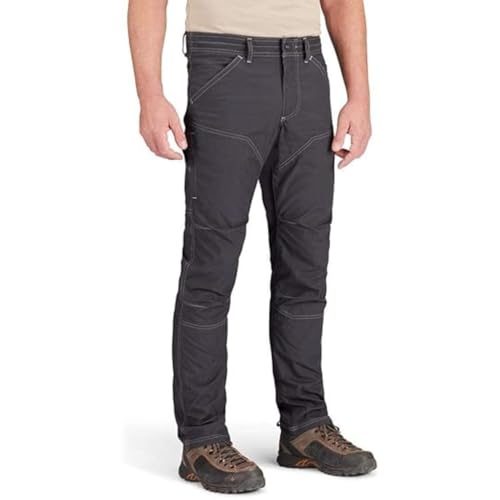 TK Flex Rise Men's Technical Outdoor Hiking Cargo Pants Water Resistant Lightweight Cotton Nylon Work Pants for Men 8 Pockets