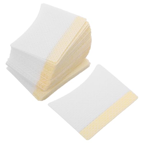 ARTSEWPLY 40pcs Lint- Eyelash Extension Removal Pads Makeup Remover Pads for Face Nails Organic Cotton Rounds Skin Care Tools