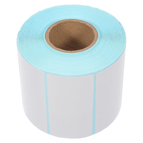 Étiquettes thermiques 80x40 mm rouleau de 1000 pièces autocollantes pour de l'inventaire