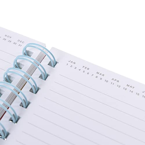 Journal à spirale rigide anti-cornes pour ne plus perdre vos notes et listes