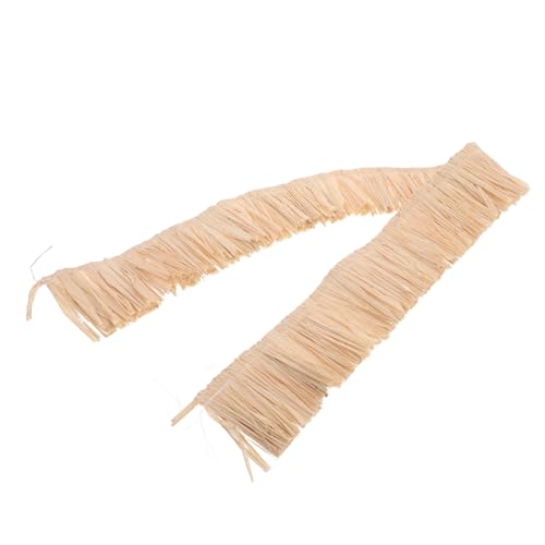 Homoyoyo Rafia Trenzada Para Decoración De Bodas Fiestas Manualidades Faldas Borlas Bolsos Decorativos Accesorios Monederos Ropa Para El Hogar Plantas Naturales Color Beige