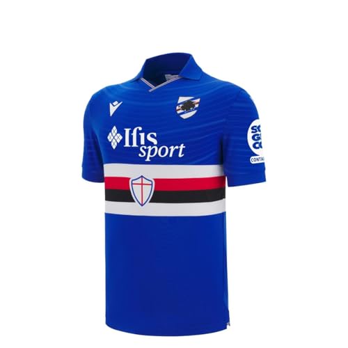 Camiseta de partido para adultos U.C. Sampdoria, azul, L