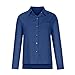 Womens Winter Cotton Linen Long Sleeve Button Down T-Shirts Fashion Solid Color Lapel Neck Daily Office Elegant Tops