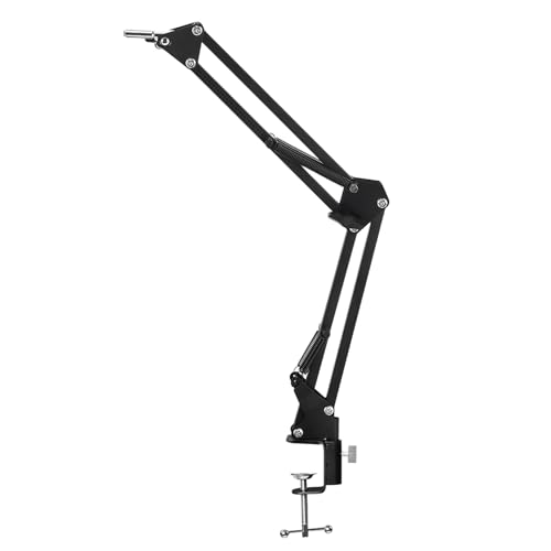 Image of Microscope Articulating Arm 360 Degree Rotation Heavy Duty Adjustable Telescoping Mount for USB Digital Microscope