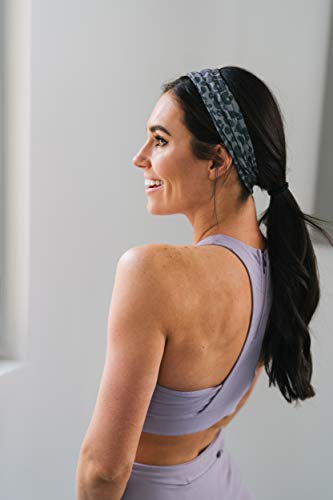 Image of Maven Thread Wide Workout Headbands for Women - Non-Slip Sweatbands for Gym, Running & Yoga