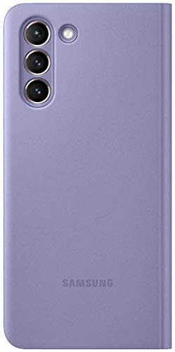 Capa Protetora Smart Clear View Violeta Galaxy S21
